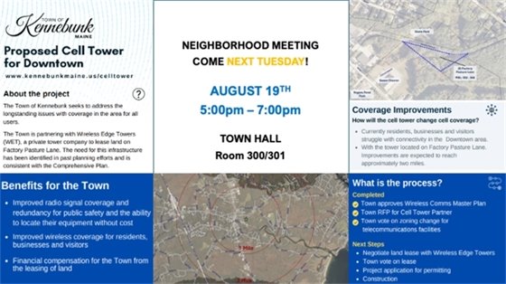Cell Tower Neighborhood Meeting