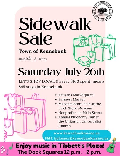 Sidewalk Sale