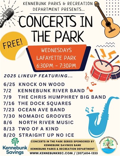 concerts in the park