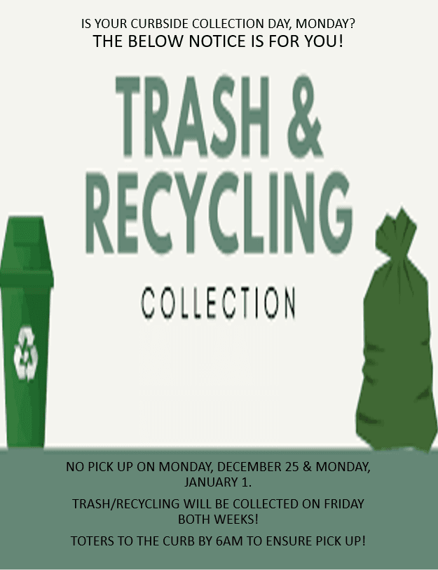 XMas Trash Collection