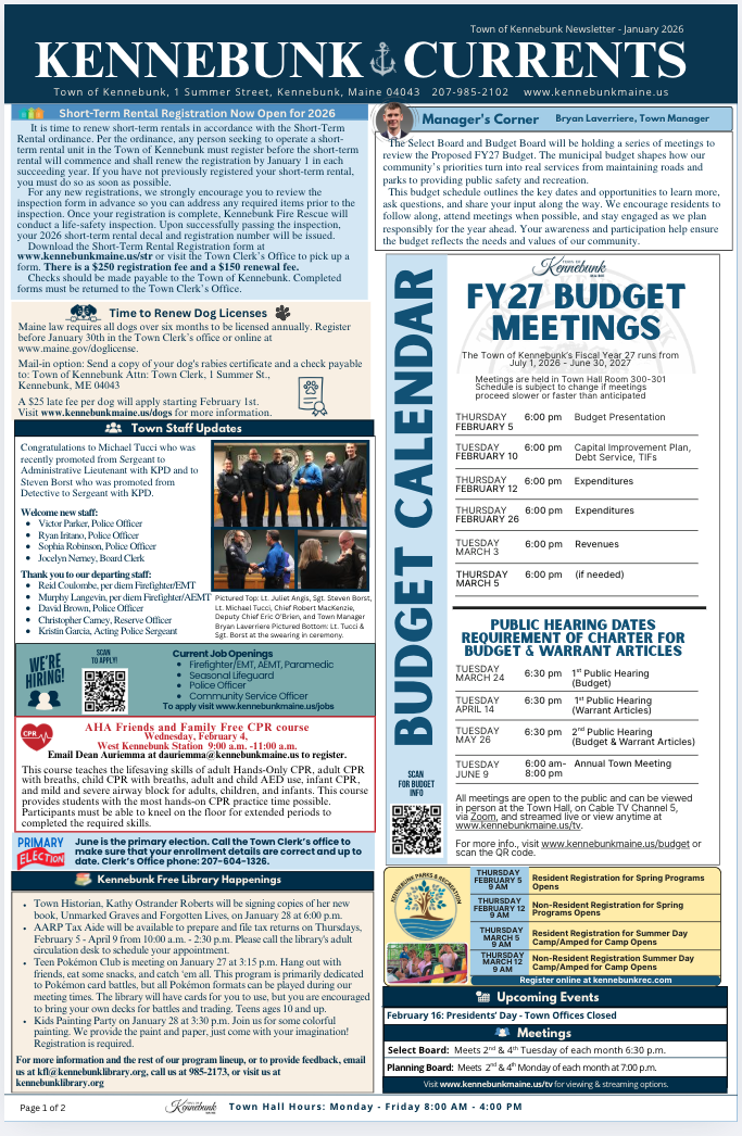 january 2026 newsletter